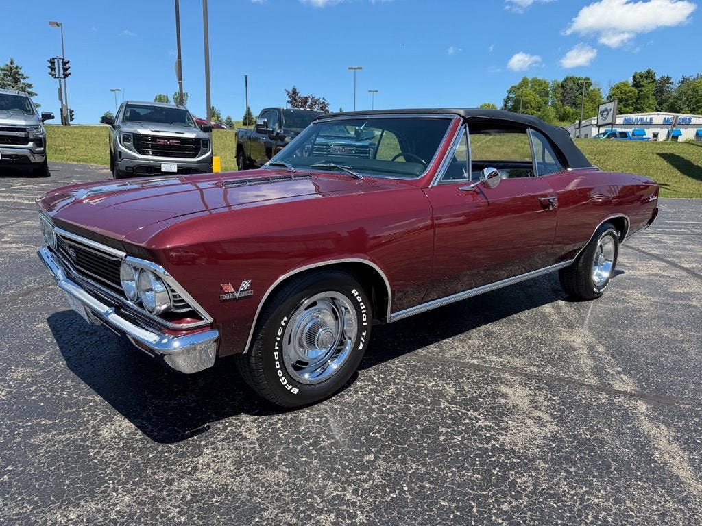 1966 Chevrolet CHEVELLE — side profile view