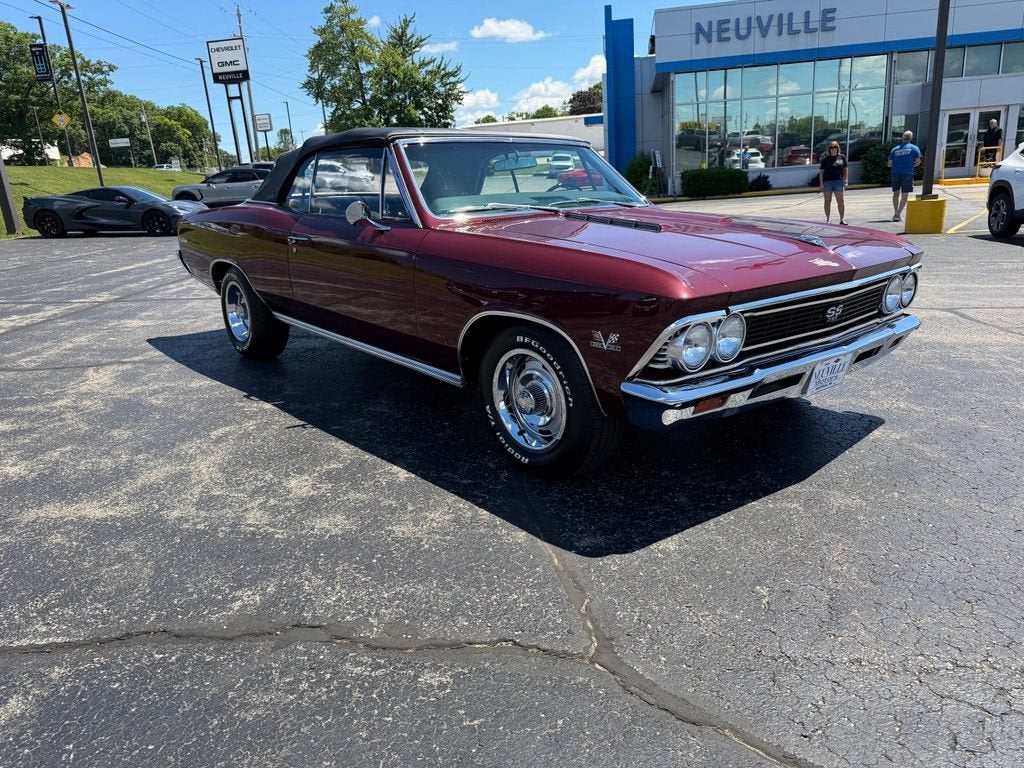 1966 Chevrolet CHEVELLE — rear three-quarter view