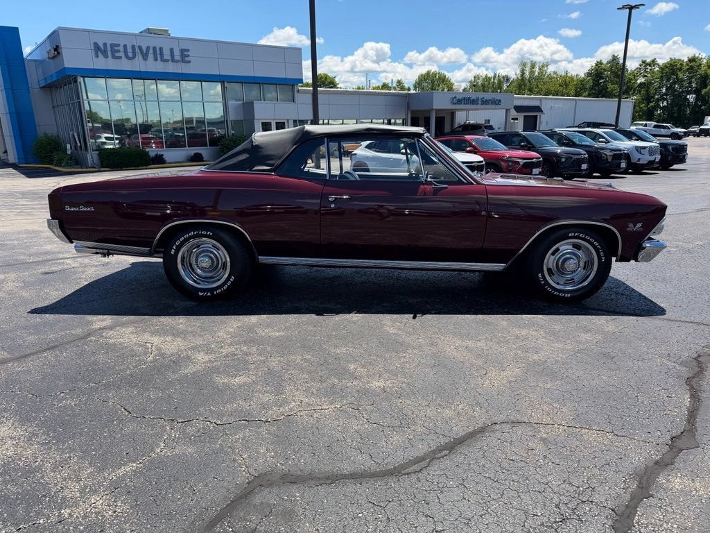 1966 Chevrolet CHEVELLE — interior view