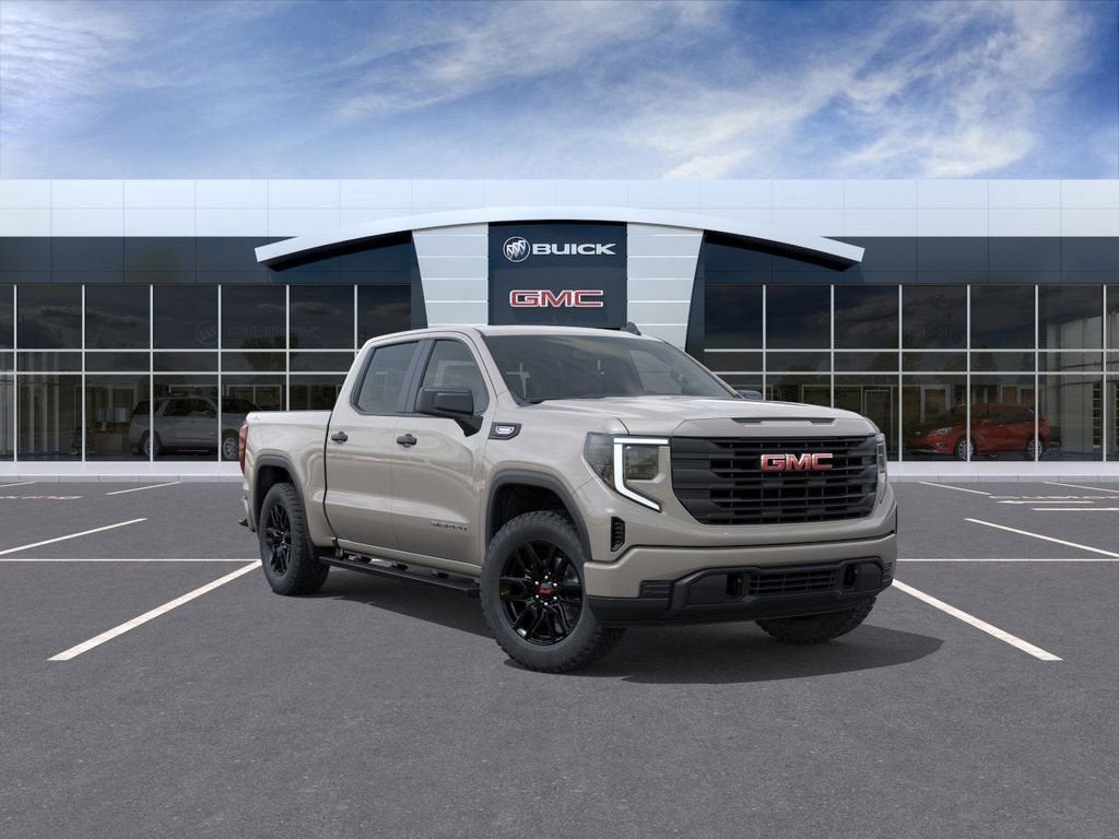 2026 GMC Sierra 1500 Pro in Coastal Dune — front three-quarter view